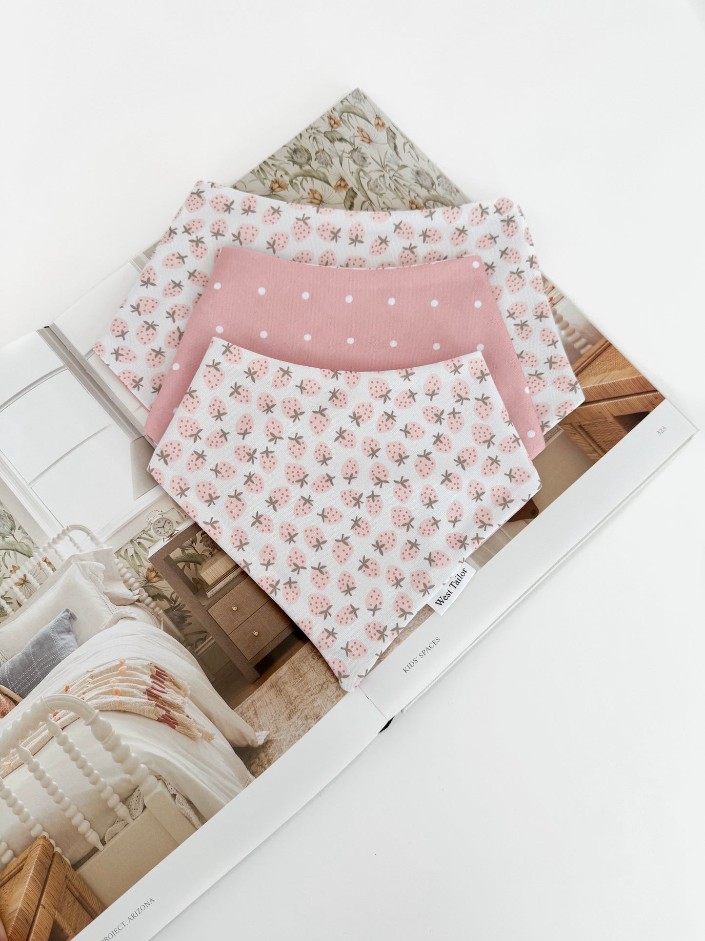 Mabel Strawberries Bandana