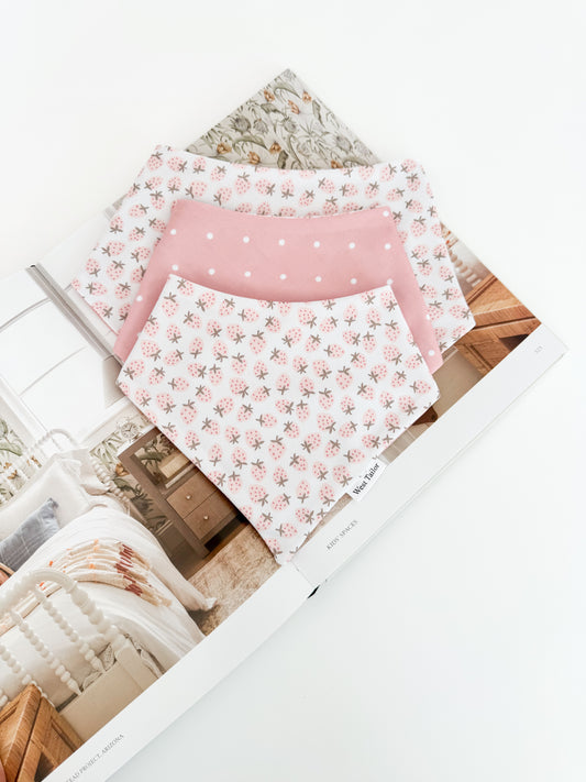 Mabel Strawberries Bandana