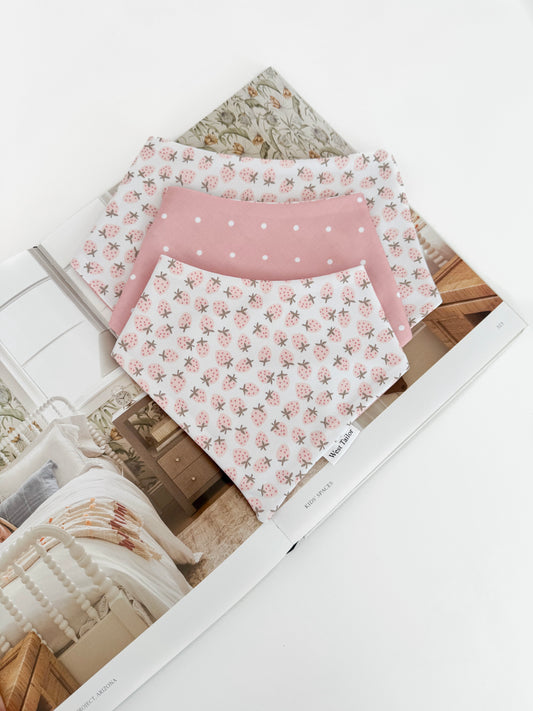 Mabel Strawberries Bandana