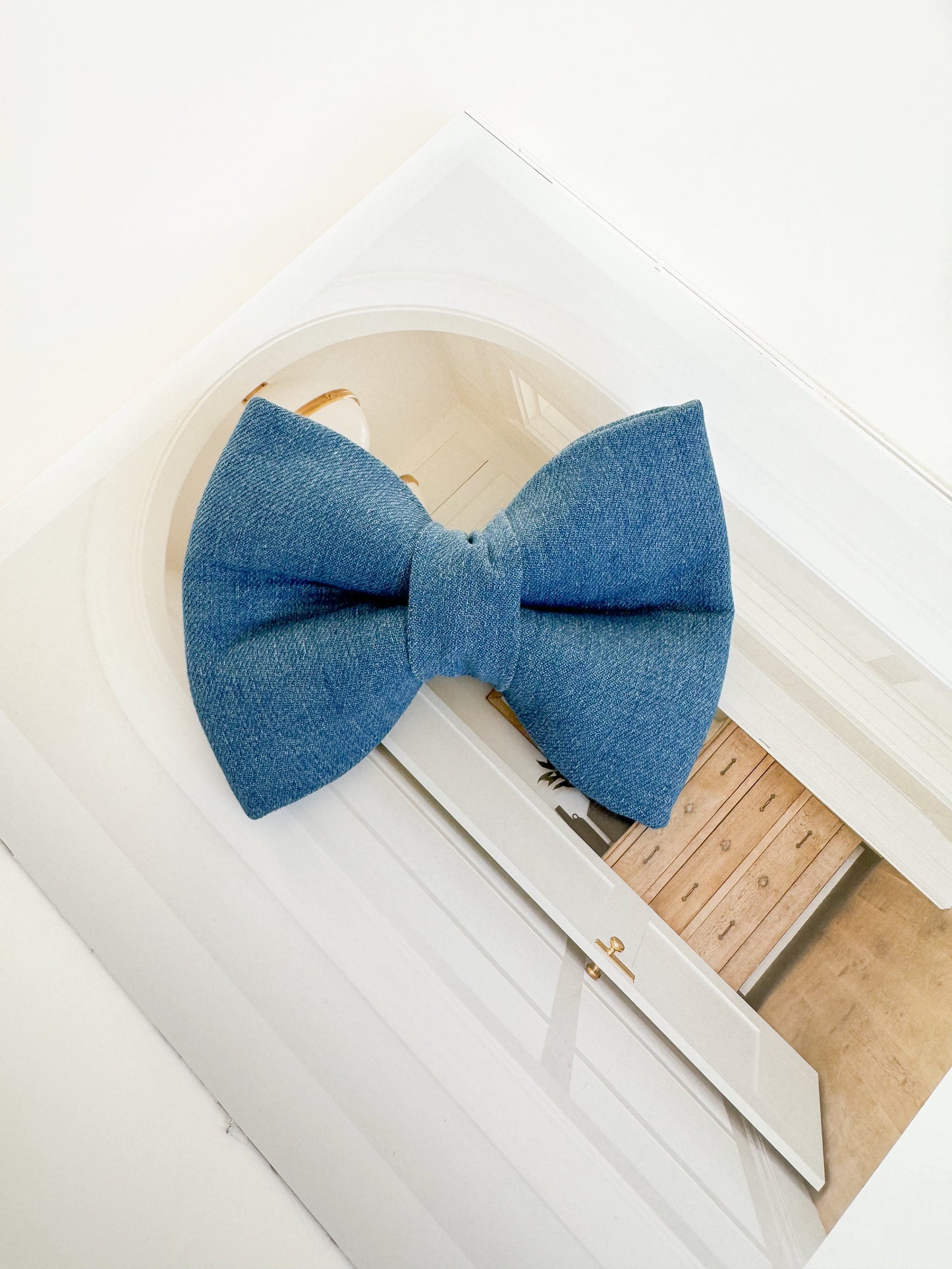 Denim Bows