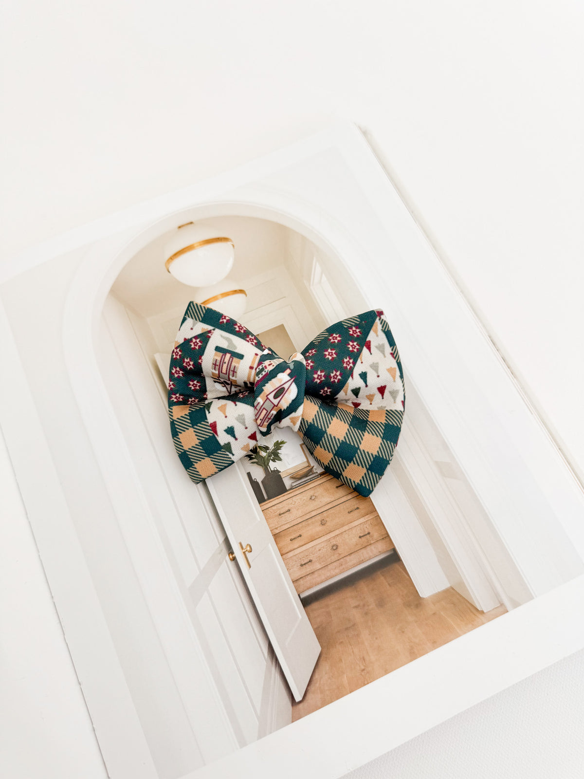 Holiday Patch Bow