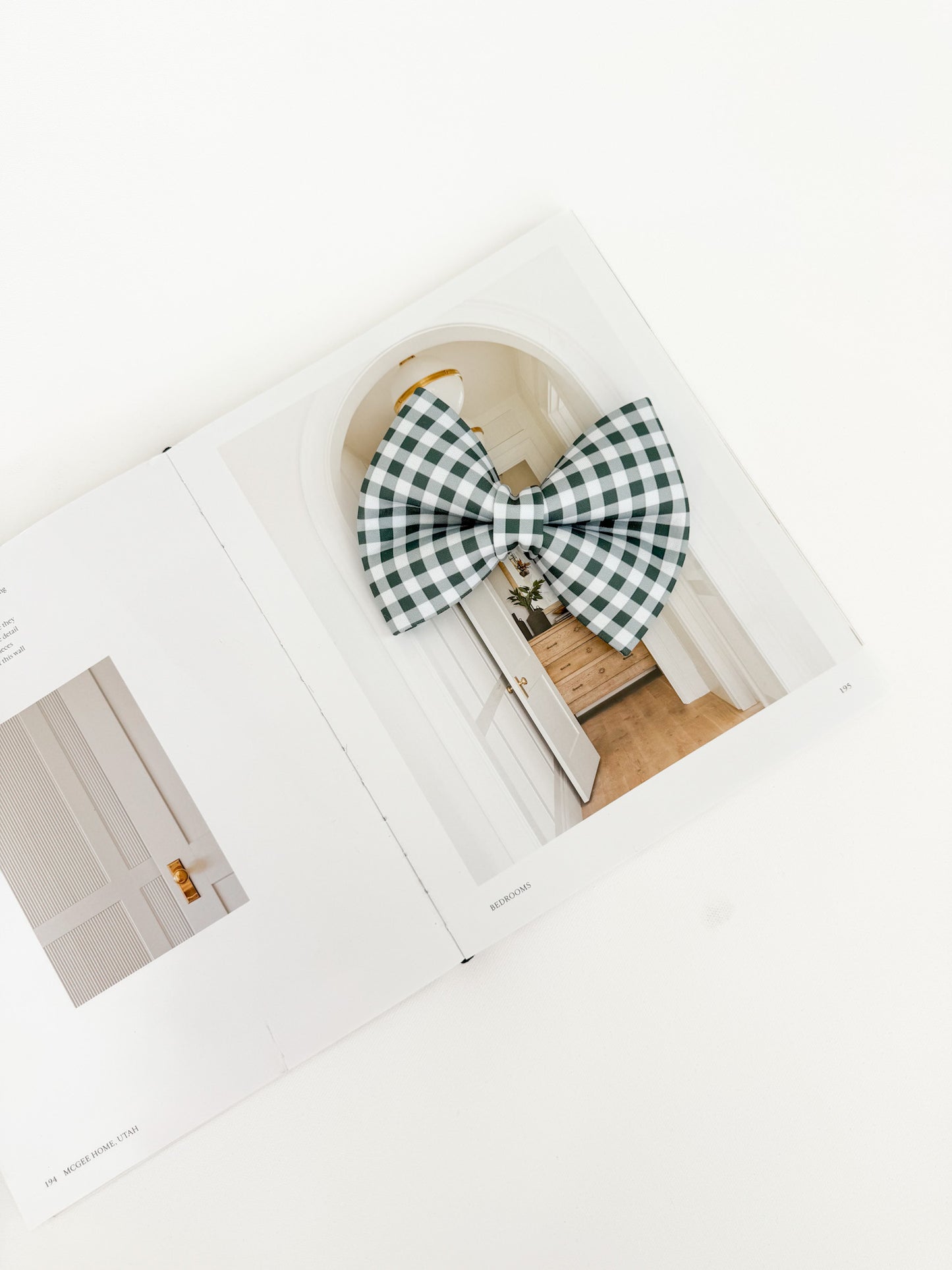Braden Gingham Bow