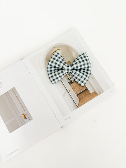 Braden Gingham Bow