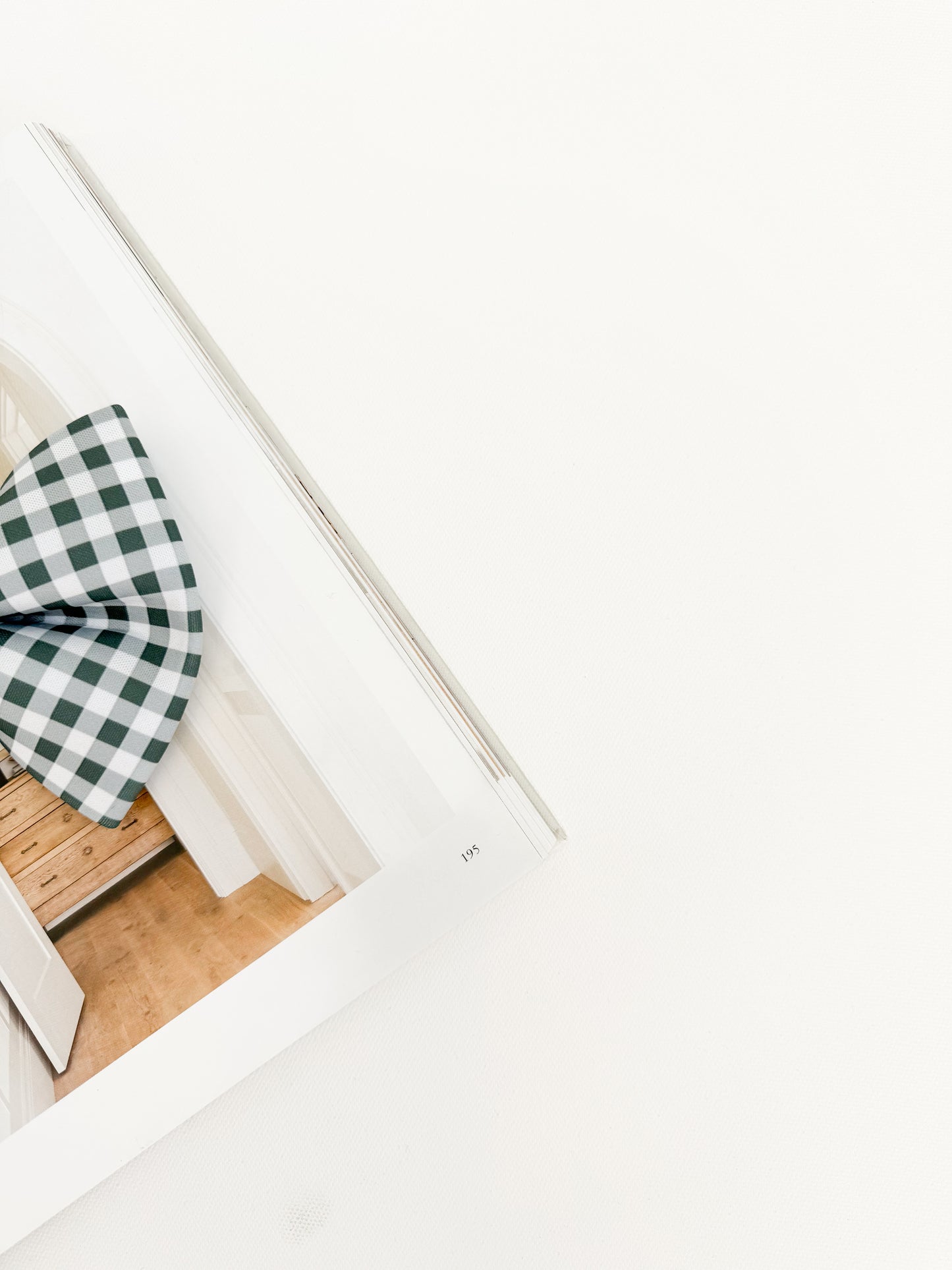 Braden Gingham Bow